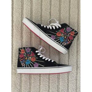 Vans RARE Day of the Dead Dia de Los Muertos HighTops Sneakers Men’s 10 Women' 1